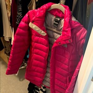 The North Face Pink Puffer Jacket